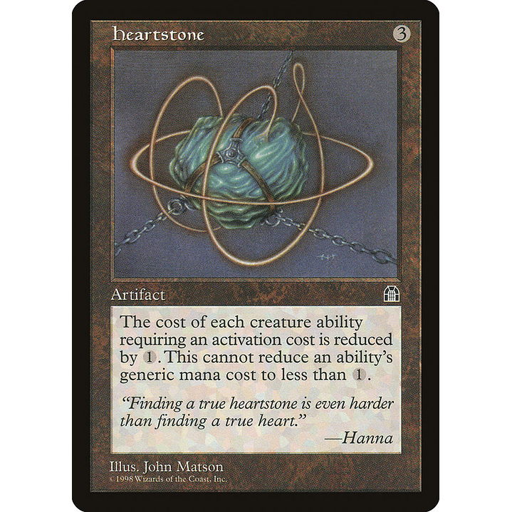 Heartstone (Retro Frame) | Inglés | NM | STH 1
