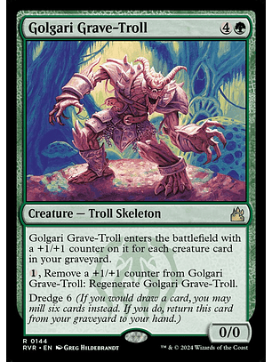 Golgari Grave-Troll | Inglés | NM | RVR