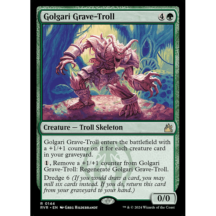 Golgari Grave-Troll | Inglés | NM | RVR 1