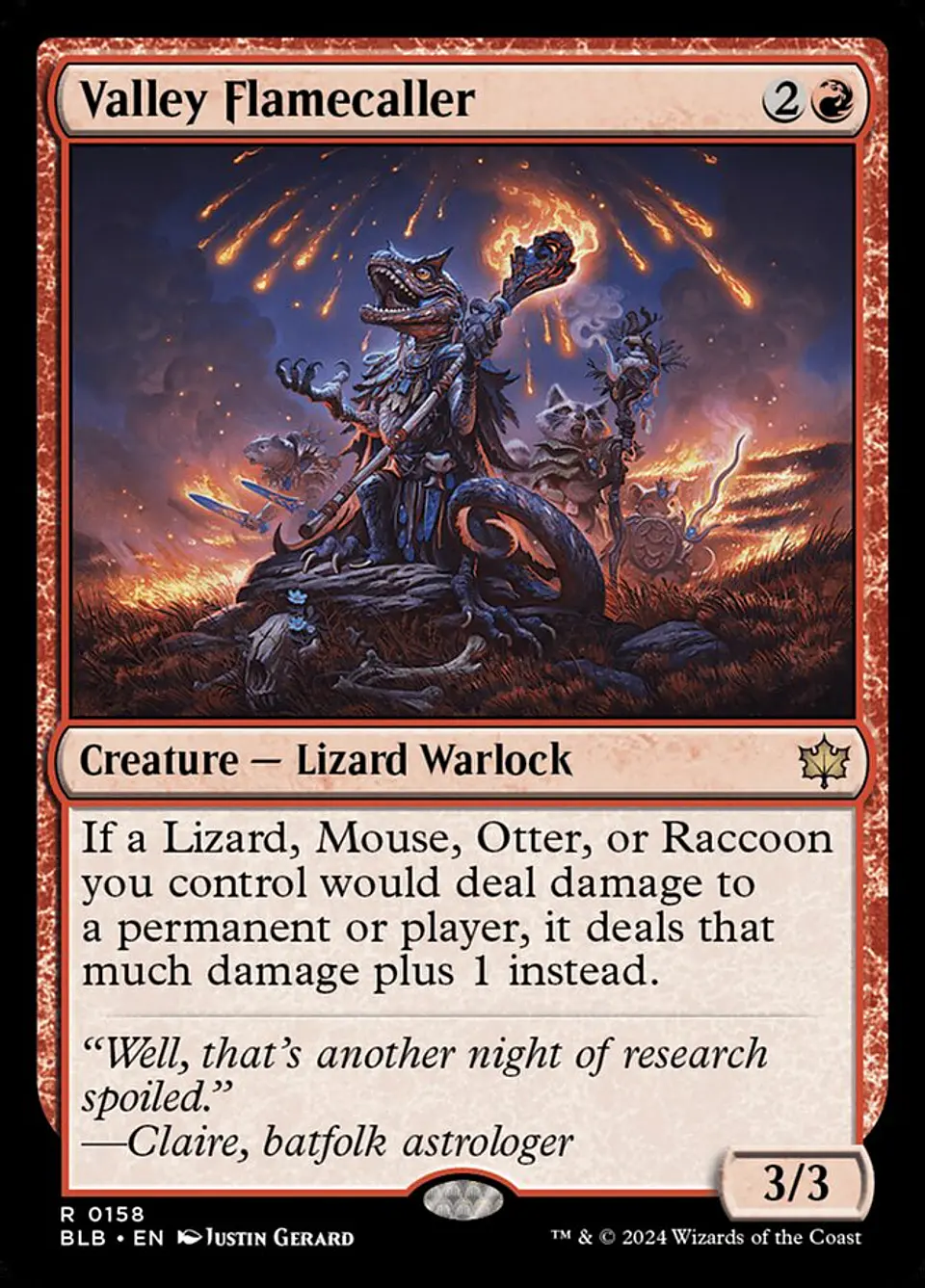 Valley Flamecaller | Inglés | NM | BLB 1