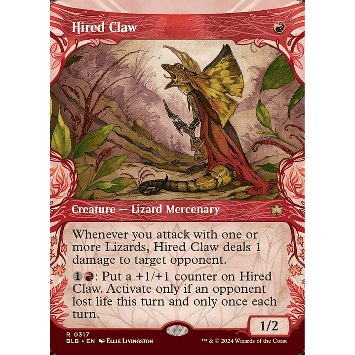 Hired Claw (Showcase) | Inglés | NM | BLB 1