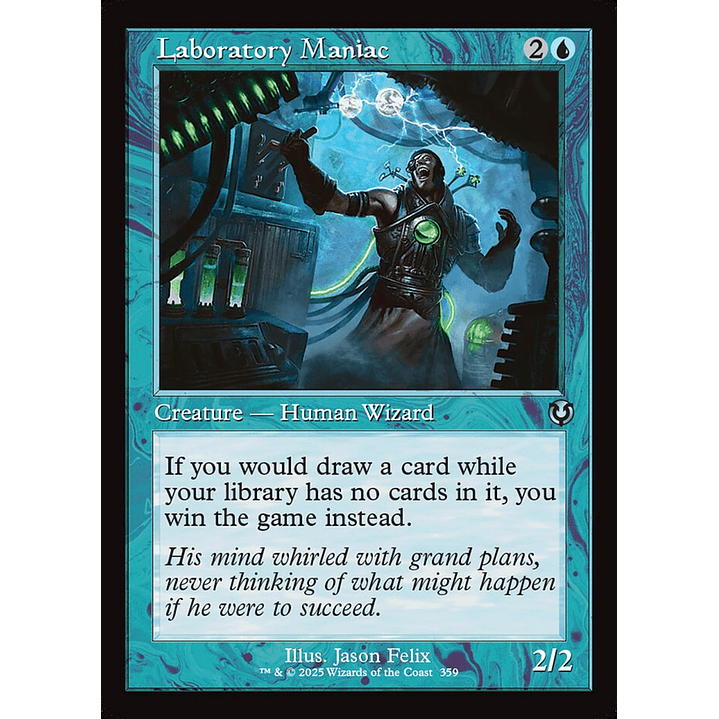 Laboratory Maniac (Retro Frame) | Inglés | NM | INR 1