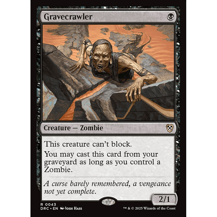 Gravecrawler | Inglés | NM | DRC 1