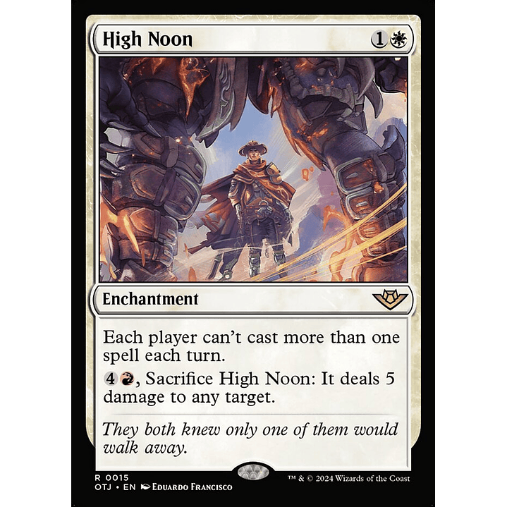 High Noon | Inglés | NM | OTJ 1