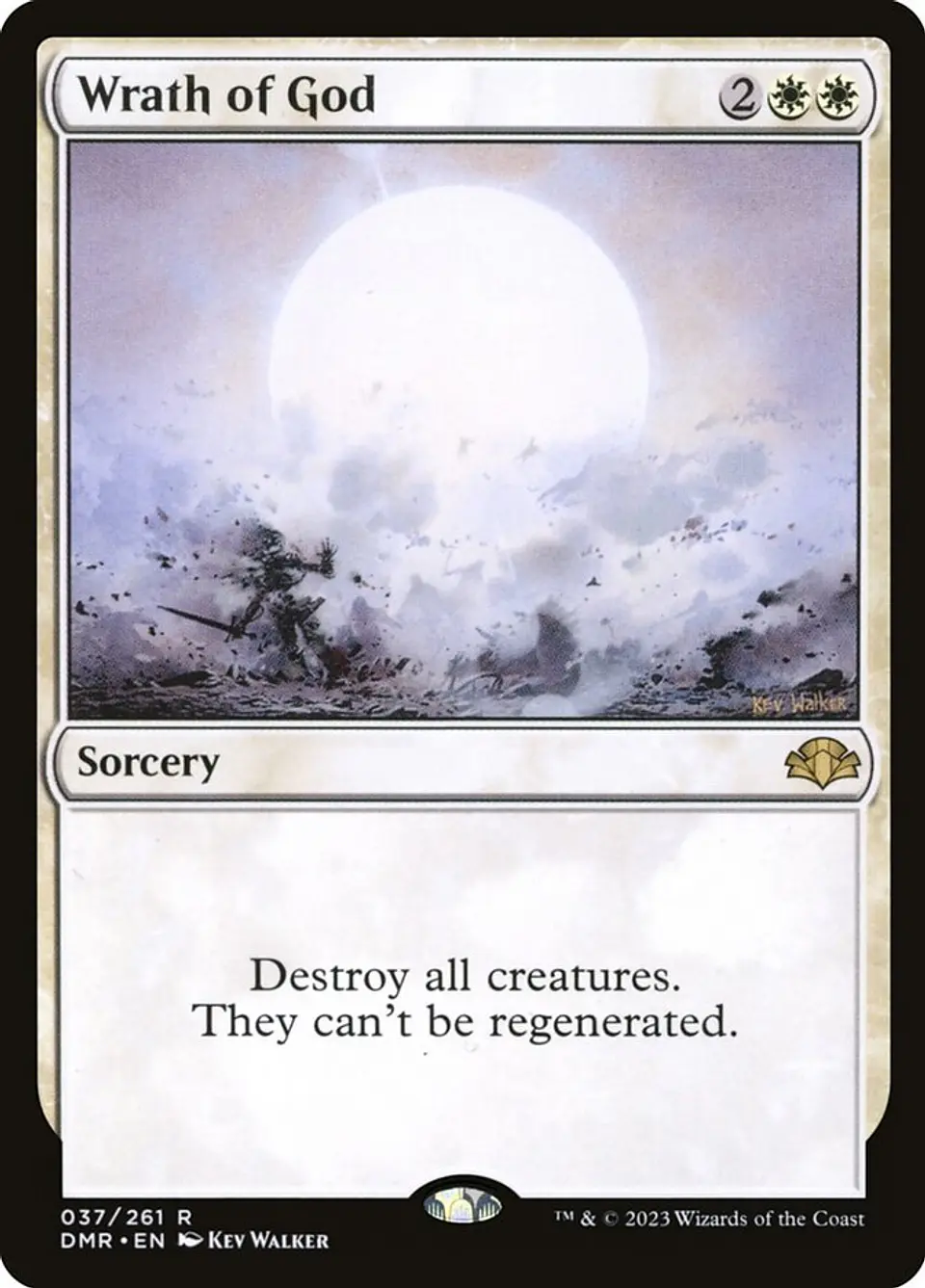 Wrath of God (foil) | Inglés | NM | DMR 1