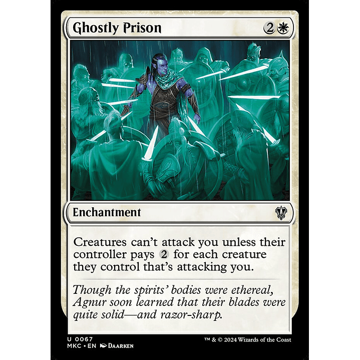 Ghostly Prison | Inglés | NM | MKC 1