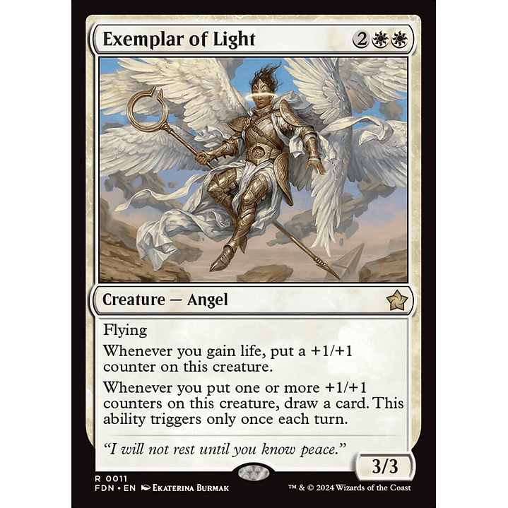 Exemplar of Light | Inglés | NM | FDN 1