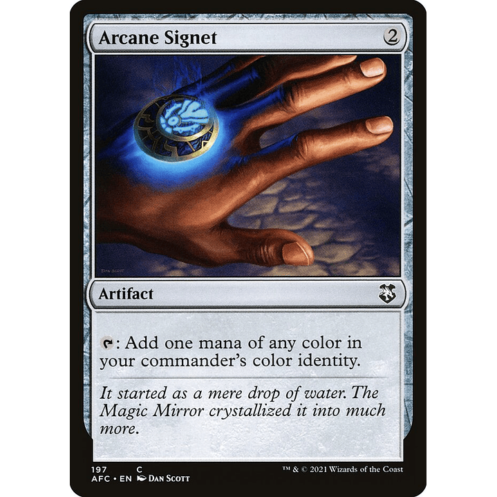 Arcane Signet | Español | NM | AFC 1