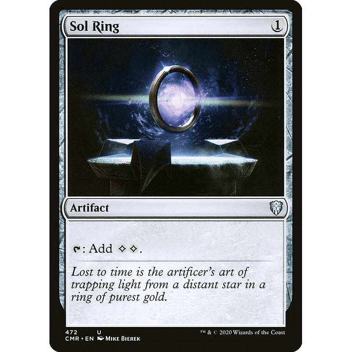 Sol Ring | Español | NM | CMR 1
