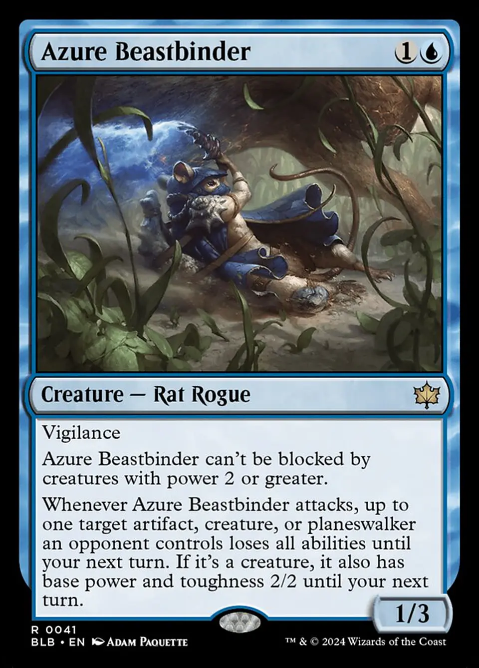 Azure Beastbinder | Español | NM | BLB 1