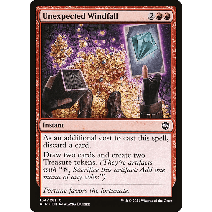 Unexpected Windfall | Español | NM | AFR 1