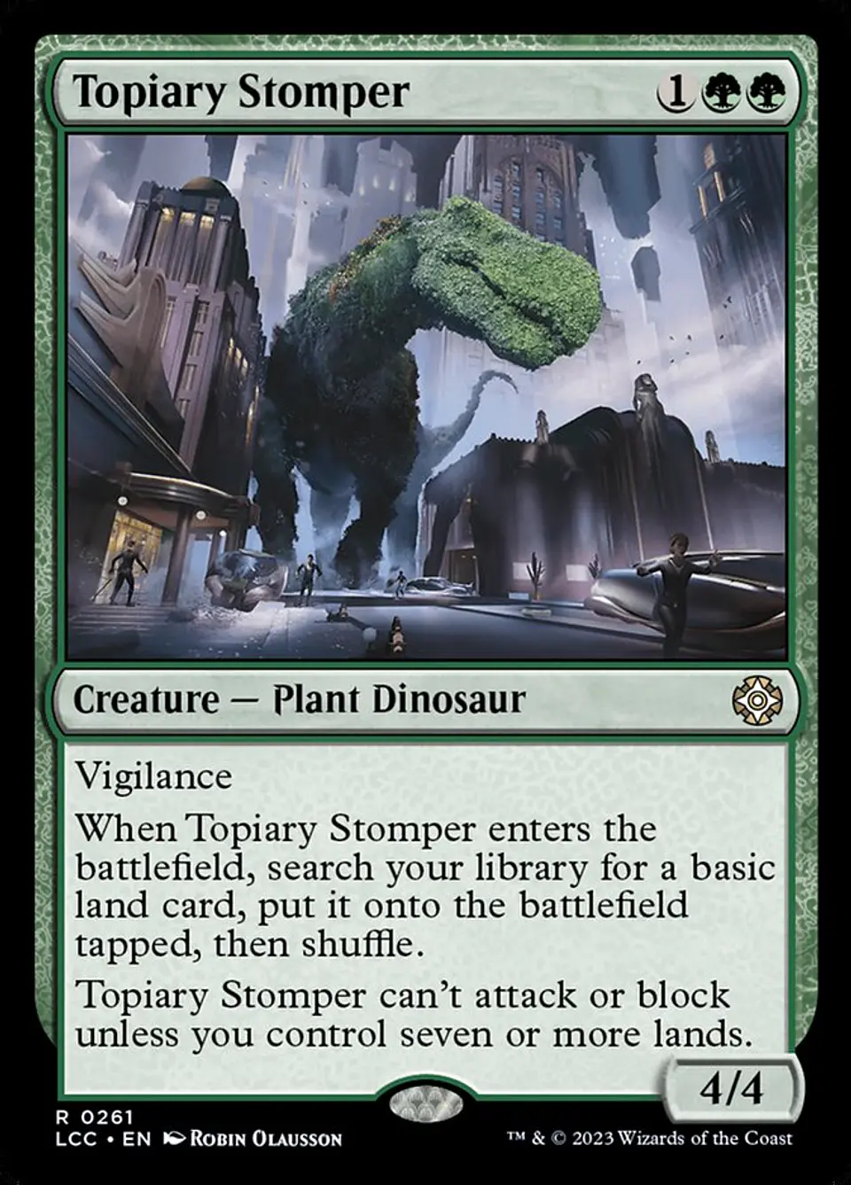Topiary Stomper | Español | NM | LCC 1
