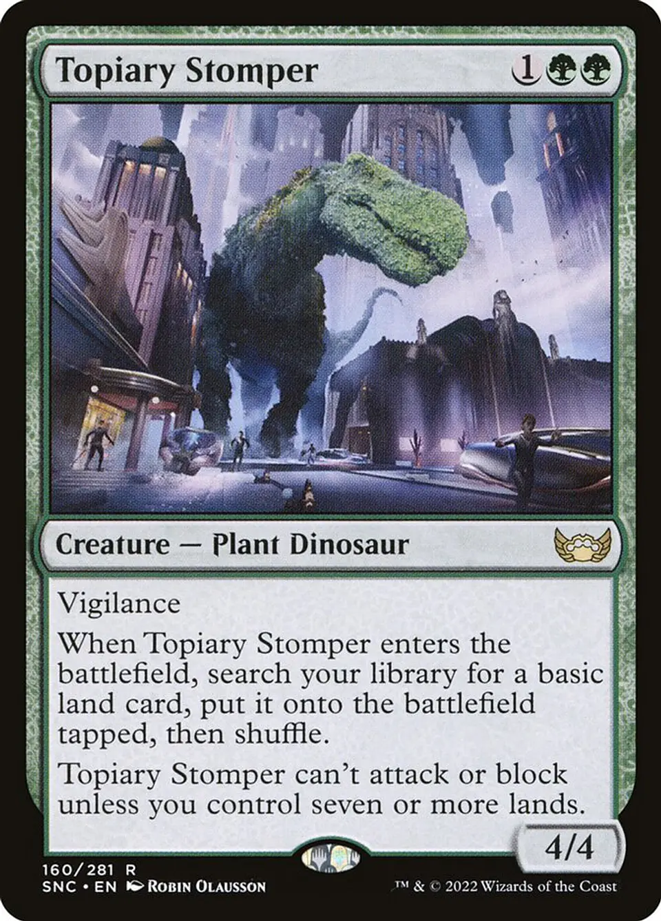 Topiary Stomper | Español | NM | SNC 1