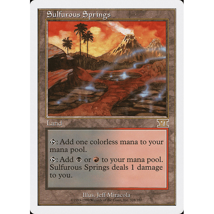 Sulfurous Springs (Retro Frame) | Español | HP | 6ED 1
