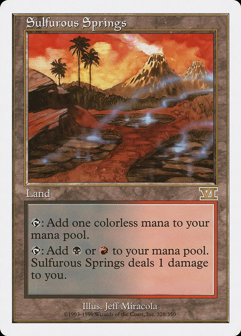 Sulfurous Springs (Retro Frame) | Español | HP | 6ED 1