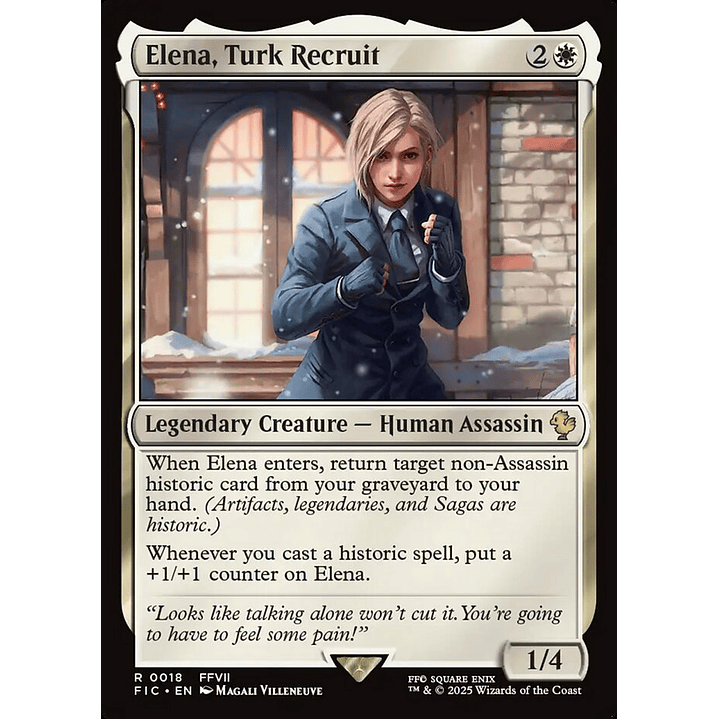 Elena, Turk Recruit (Surge) | Inglés | EX | FIC 1