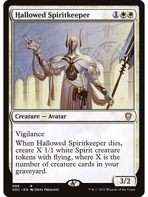 Hallowed Spiritkeeper | Español | NM | VOC