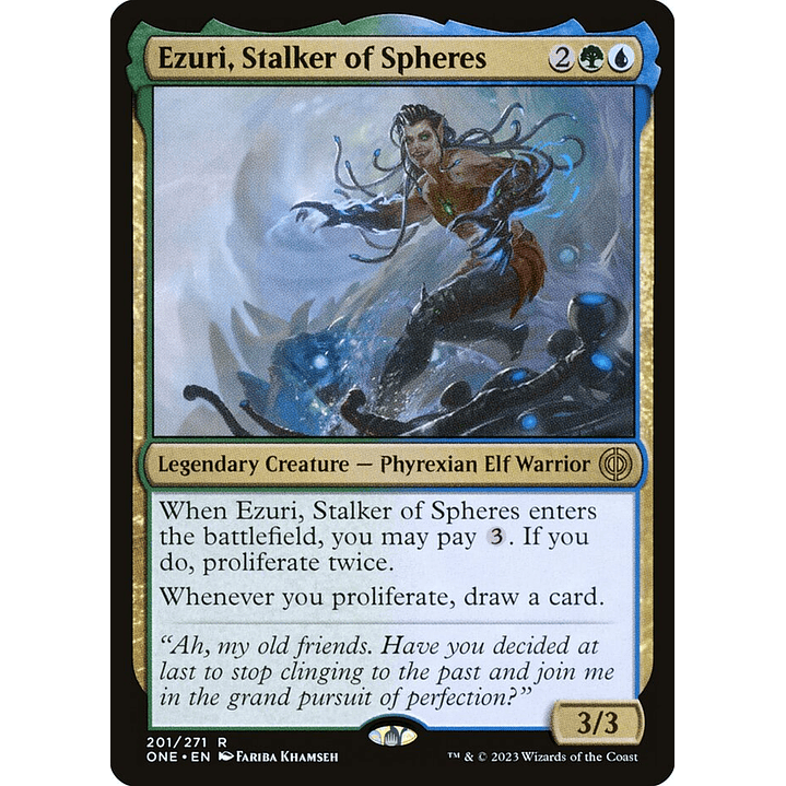 Ezuri, Stalker of Spheres | Español | NM | ONE 1