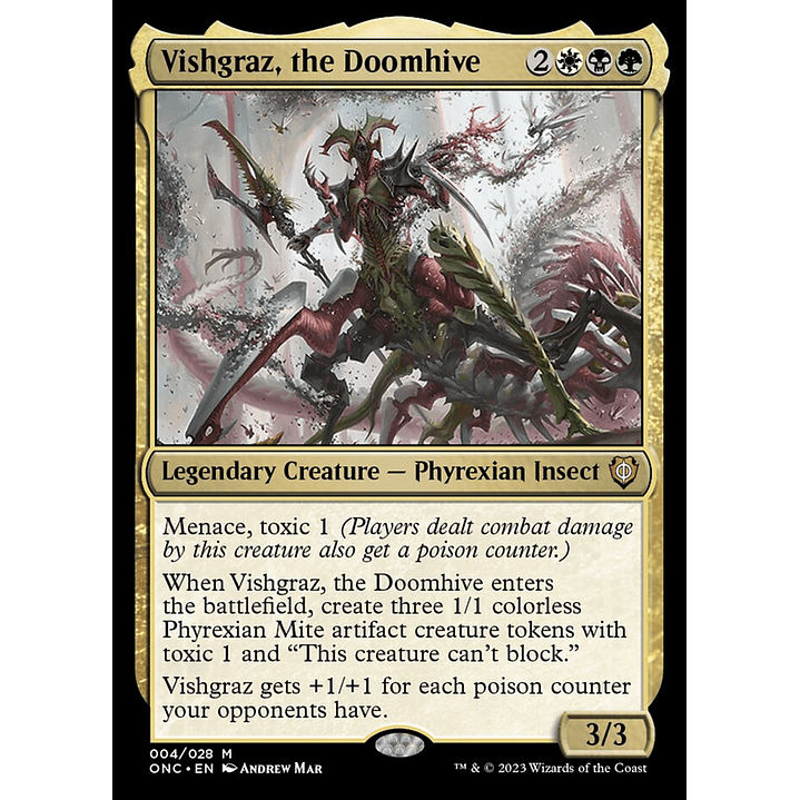Vishgraz, the Doomhive (foil) | Inglés | NM | ONC 1
