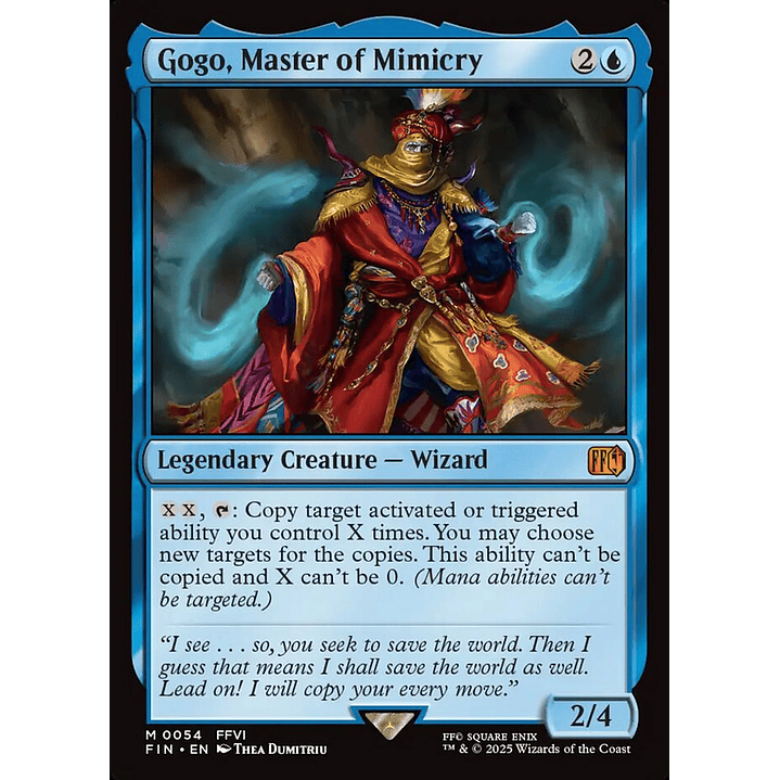 Gogo, Master of Mimicry | Inglés | NM | FIN 1