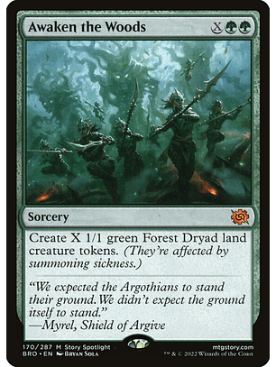 Awaken the Woods (foil) | Inglés | NM | BRO