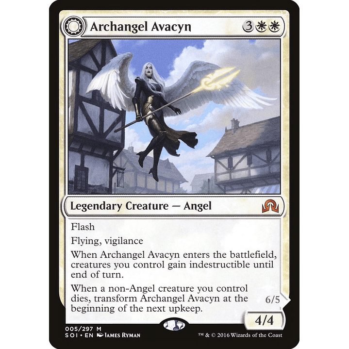 Archangel Avacyn // Avacyn, the Purifier | Inglés | NM | SOI 1