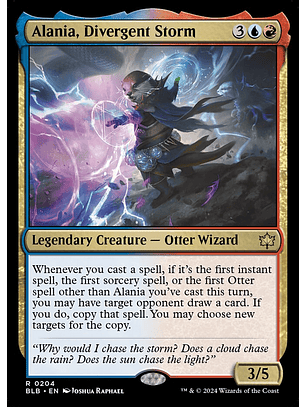 Alania, Divergent Storm (foil) | Inglés | NM | BLB