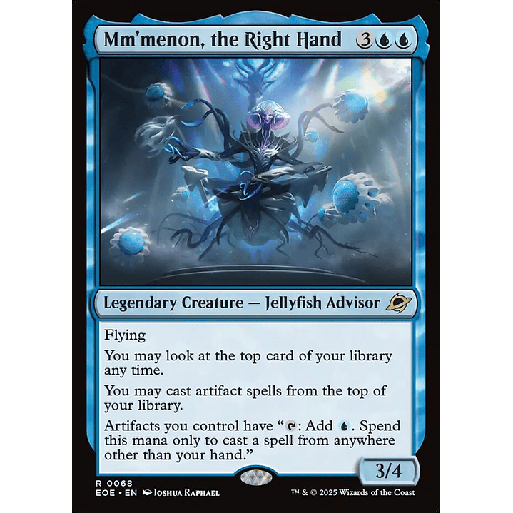 Mm'menon, the Right Hand (foil) | Inglés | NM | EOE 1