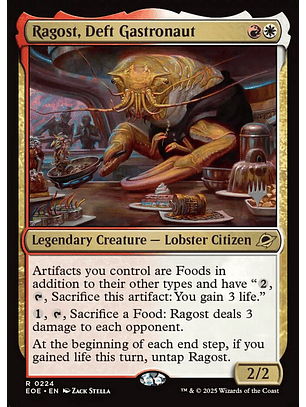 Ragost, Deft Gastronaut (foil) | Inglés | NM | PEOE