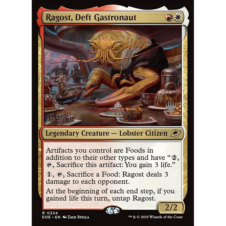 Ragost, Deft Gastronaut (foil) | Inglés | NM | PEOE 1