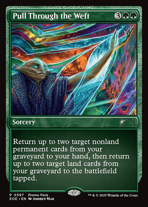 Pull Through the Weft (foil) | Inglés | NM | EOE