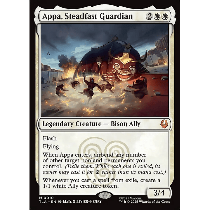 Appa, Steadfast Guardian | Inglés | NM | TLA 1