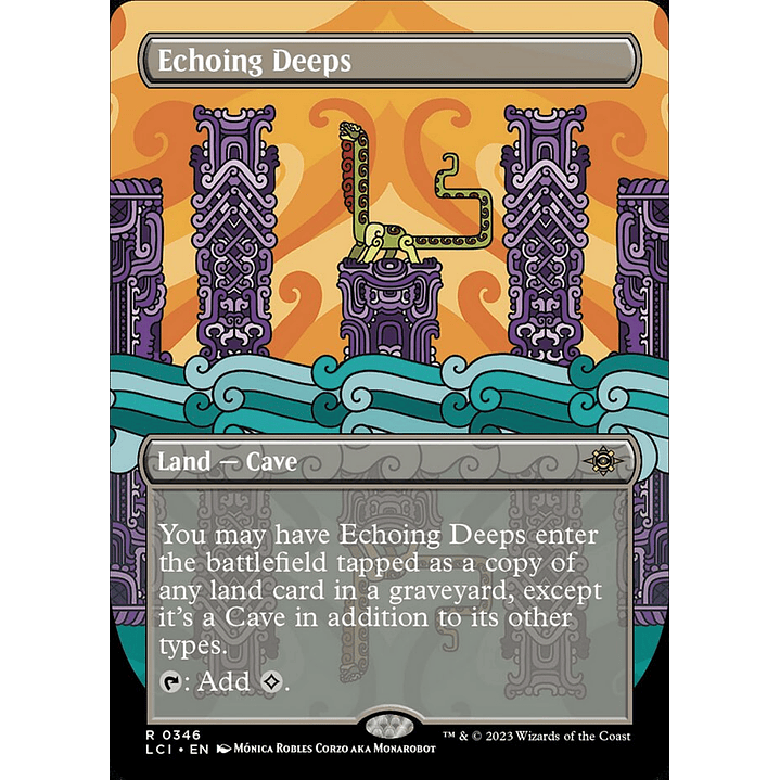 Echoing Deeps (Borderless) | Inglés | NM | LCI 1