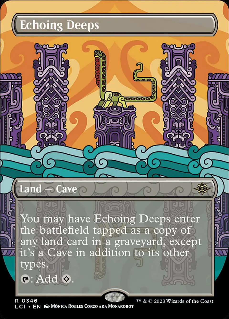 Echoing Deeps (Borderless) | Inglés | NM | LCI 1