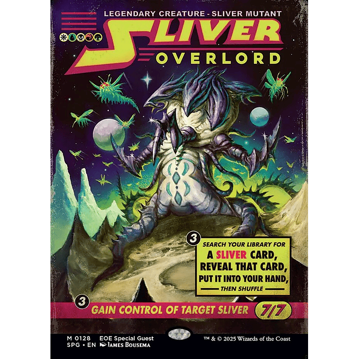 Sliver Overlord (Borderless) | Inglés | NM | SPG 1