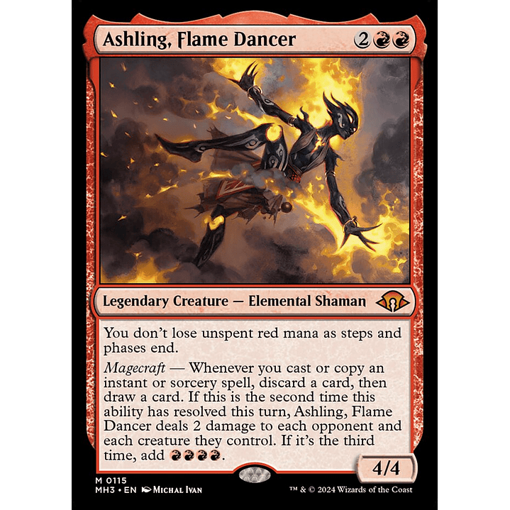 Ashling, Flame Dancer | Inglés | NM | MH3 1