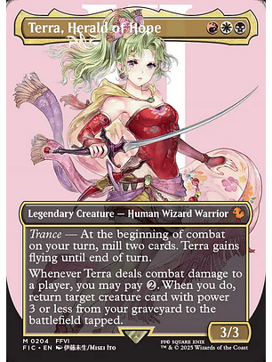 Terra, Herald of Hope (Borderless) | Inglés | NM | FIC