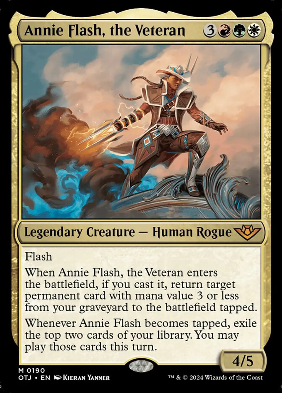 Annie Flash, the Veteran | Inglés | NM | OTJ 1