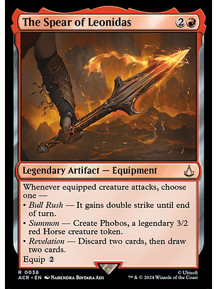 The Spear of Leonidas | Inglés | NM | ACR