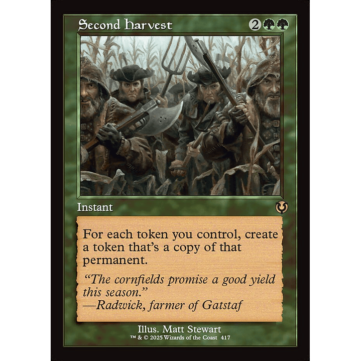 Second Harvest (Retro Frame) | Inglés | NM | INR 1