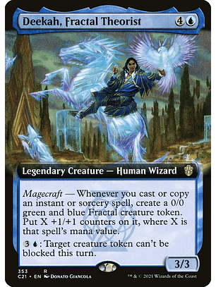 Deekah, Fractal Theorist (Extended Art) | Inglés | NM | C21