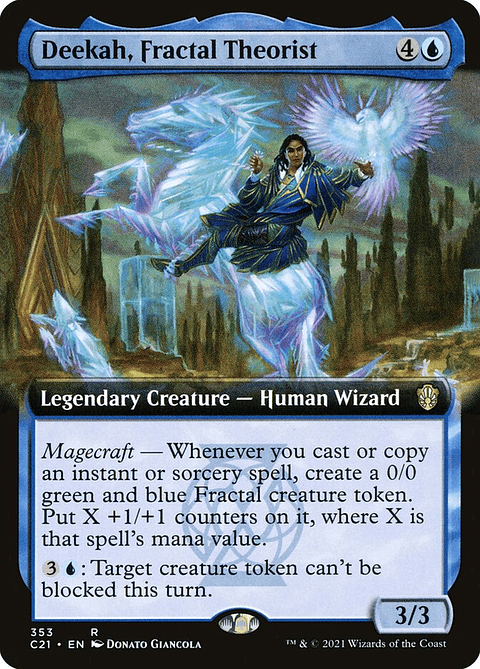 Deekah, Fractal Theorist (Extended Art) | Inglés | NM | C21
