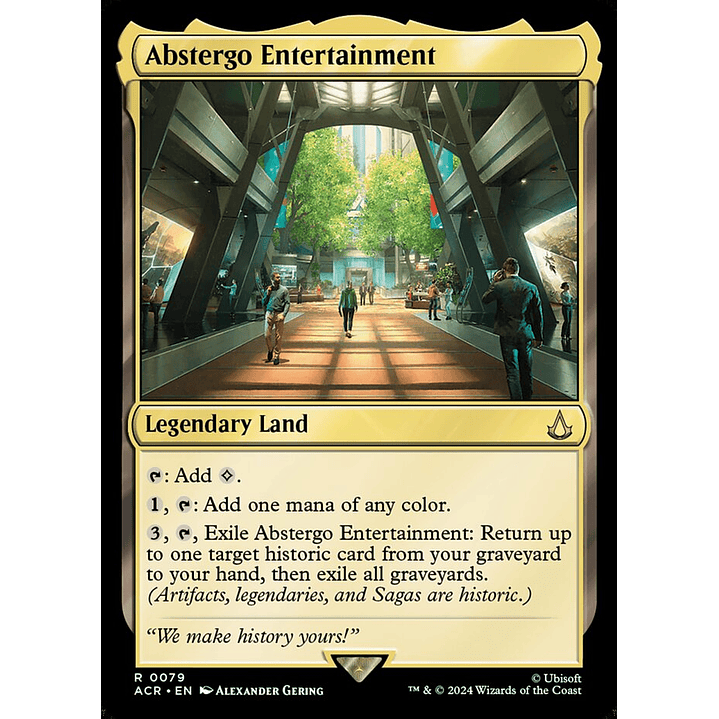 Abstergo Entertainment | Inglés | NM | ACR 1