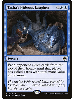Tasha's Hideous Laughter | Inglés | NM | AFR