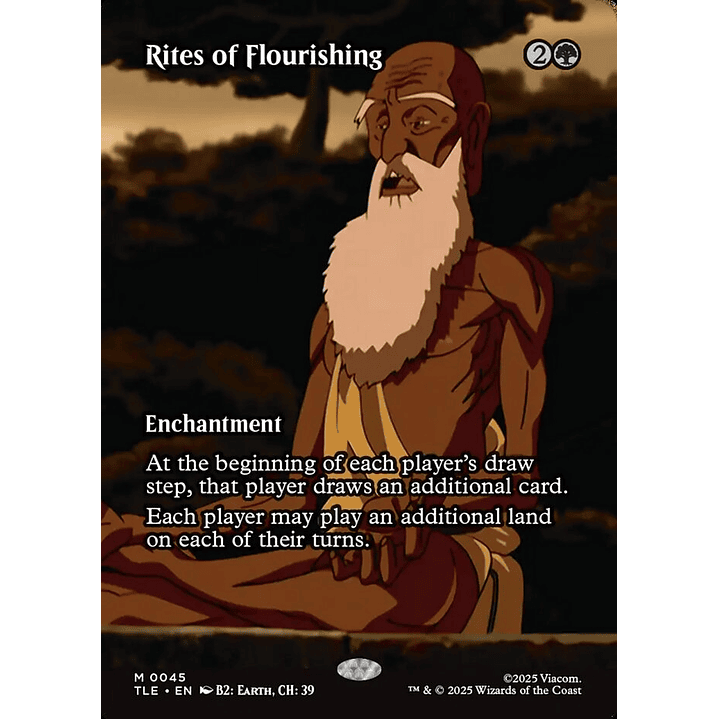 Rites of Flourishing (Borderless) | Inglés | NM | TLE 1