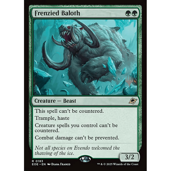Frenzied Baloth | Inglés | NM | PEOE 1