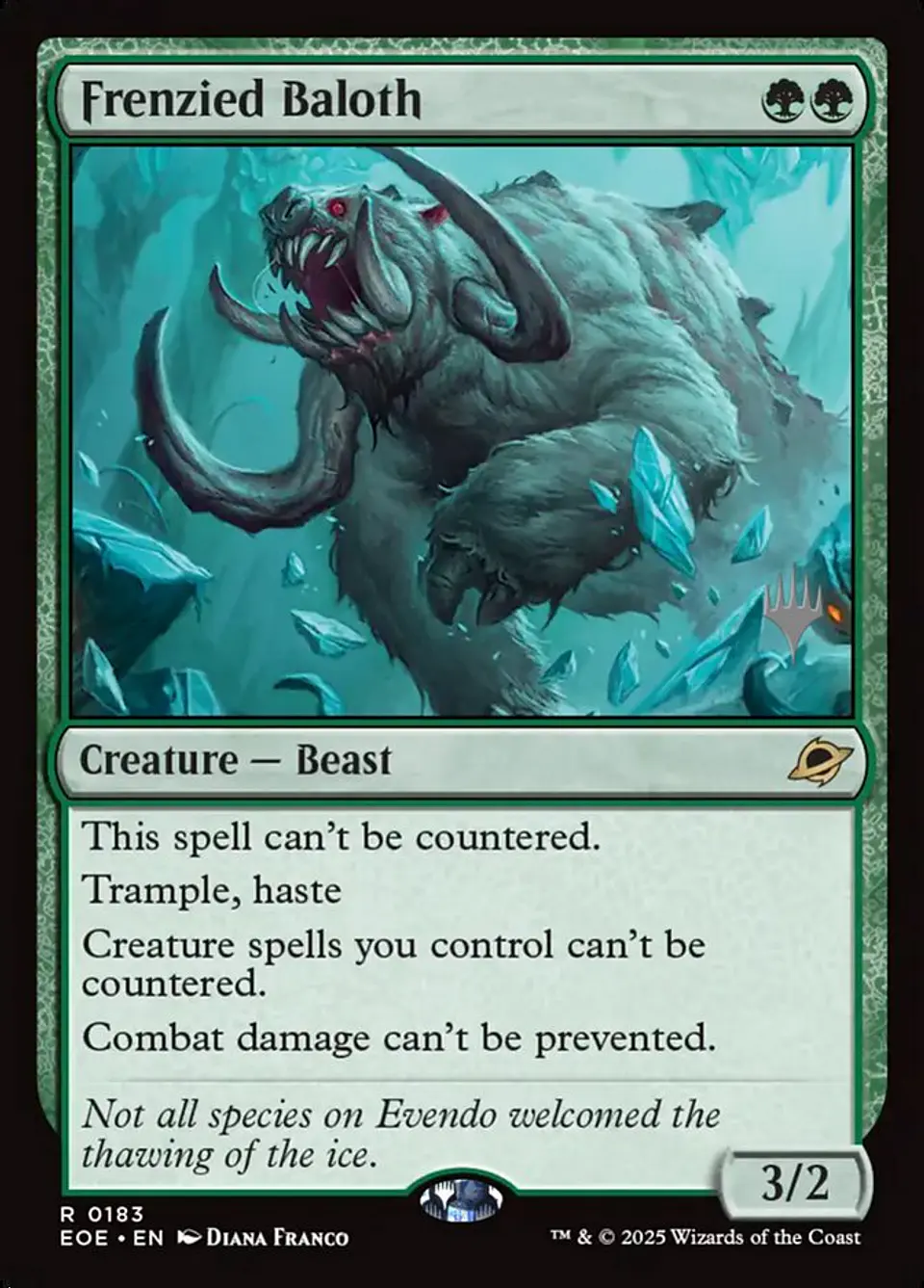 Frenzied Baloth | Inglés | NM | PEOE 1