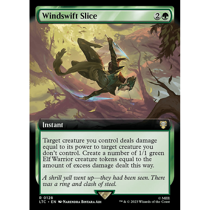 Windswift Slice (Extended Art) | Inglés | NM | LTC 1