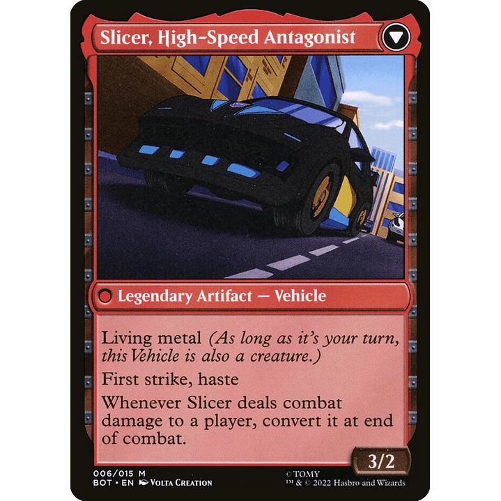 Slicer, Hired Muscle // Slicer, High-Speed Antagonist | Inglés | NM | BOT 2
