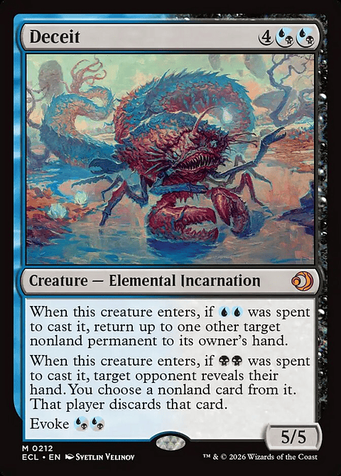 Deceit (foil) | Inglés | NM | ECL